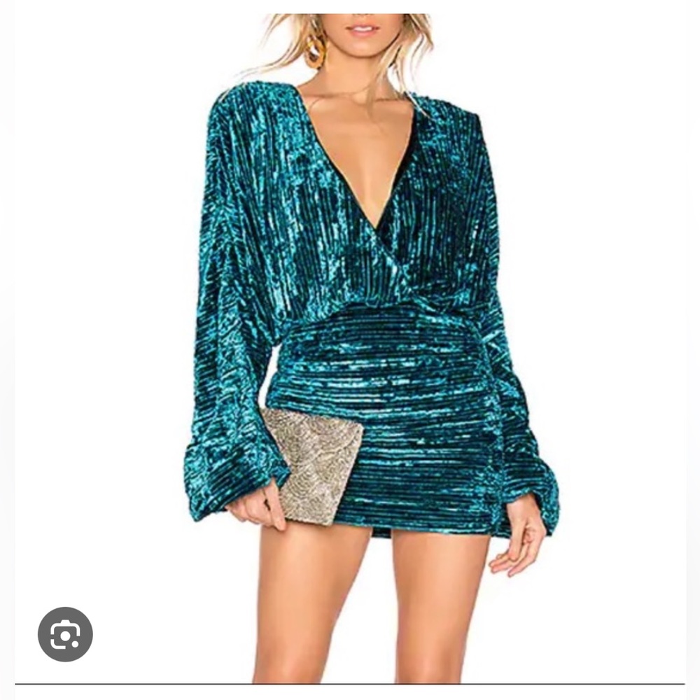Nbd velvet dress